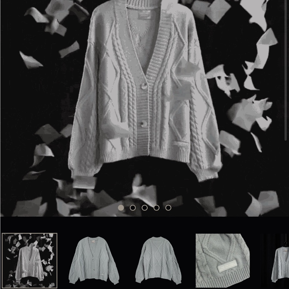 Taylor Swift Official Tortured Poets department cardigan